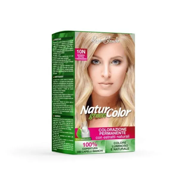 [8006569001214] TINTE PERMANENTE RENEE BLANCHE NATUR GREEN COLOR 9N