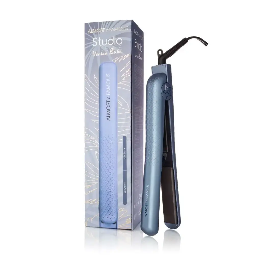 [90222534421] PLANCHA PARA CABELLO VENICE BABE 1.25″ CON PLACAS DE LUJO
