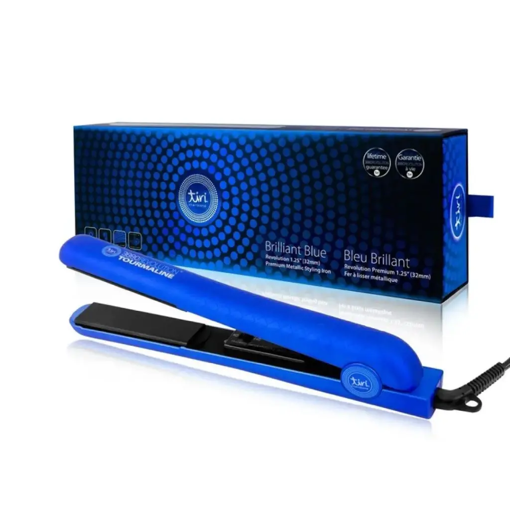 [855930005027] PLANCHA PARA CABELLO REVOLUTION DE 1,25″ CON TURMALINA NEGRA