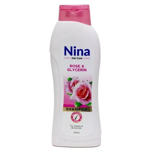 SHAMPOO NATURAL ROSA Y GLYSERINA 400 ML