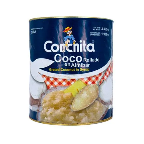 [ECVLC-1442120177] Coco rallado en almíbar. Lata de 3455g - "La Conchita"