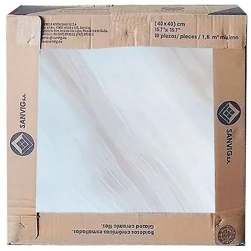 [SV-008AC] Losa de piso Gres Cerámico Mármol, (caja de 1.6m²)