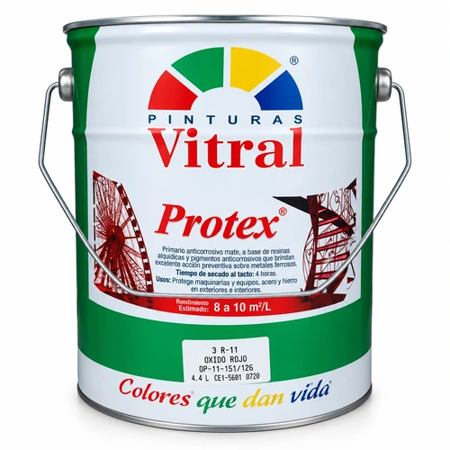 Anticorrosivo Óxido Rojo Primario 3R-11 Vitral (4.4 L)