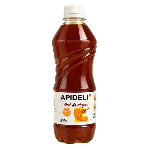 Apideli Pure Natural Honey (460 g Bottle)